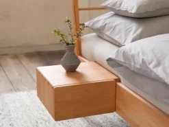 Grüne Erde Nachttische & Bettkästen^Ablagebox Almeno, B 34,5 x T 33 x H 17 cm,