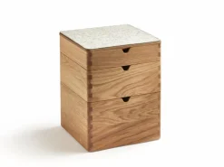 Grüne Erde Schrankzubehör|Büro^Aufbewahrungsbox Vaso, B 28 x T 28 x H 6,4 cm,