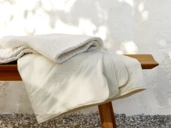 Grüne Erde Auflagen, Unterbetten & Topper^Auflage Leinen/Baumwolle, 90 x 200 cm, 100 g/m2, GOTS, NATURTEXTIL-BEST