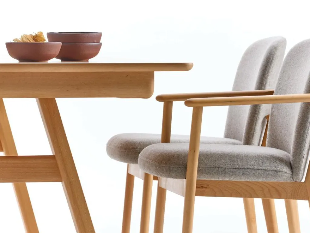 Grüne Erde Esstische^Ausziehtisch Ketil, L 180/240 x B 100 cm,