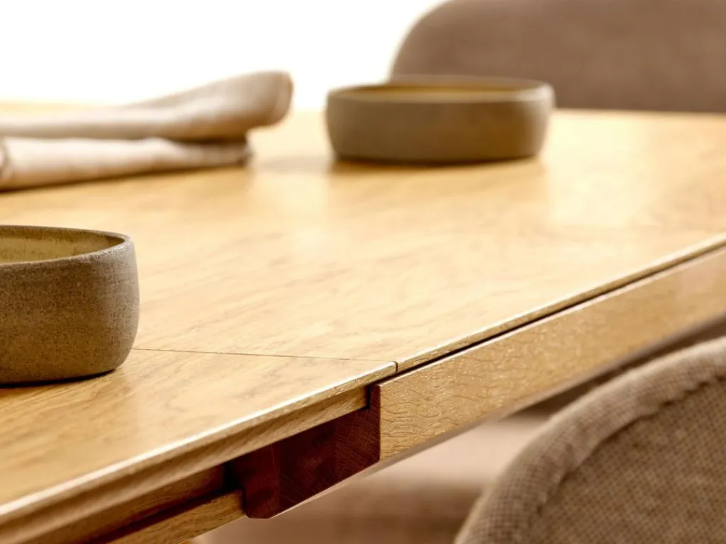 Grüne Erde Esstische^Ausziehtisch Tenso, L 140/200 x B 90 cm,