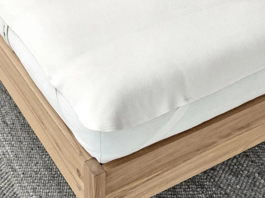 Grüne Erde Auflagen, Unterbetten & Topper|Kinderschlaf^Baumwoll-Flanellauflage, 70 x 160 cm, 100 % Baumwolle, GOTS, NATURTEXTIL BEST, VEGAN