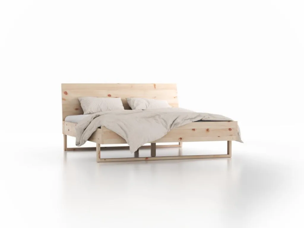 Grüne Erde Betten^Bett Akato, 180 x 200,