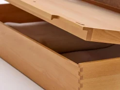 Grüne Erde Nachttische & Bettkästen^Bettkasten Hanno, B 120 x T 69,2 x H 18,6 cm,