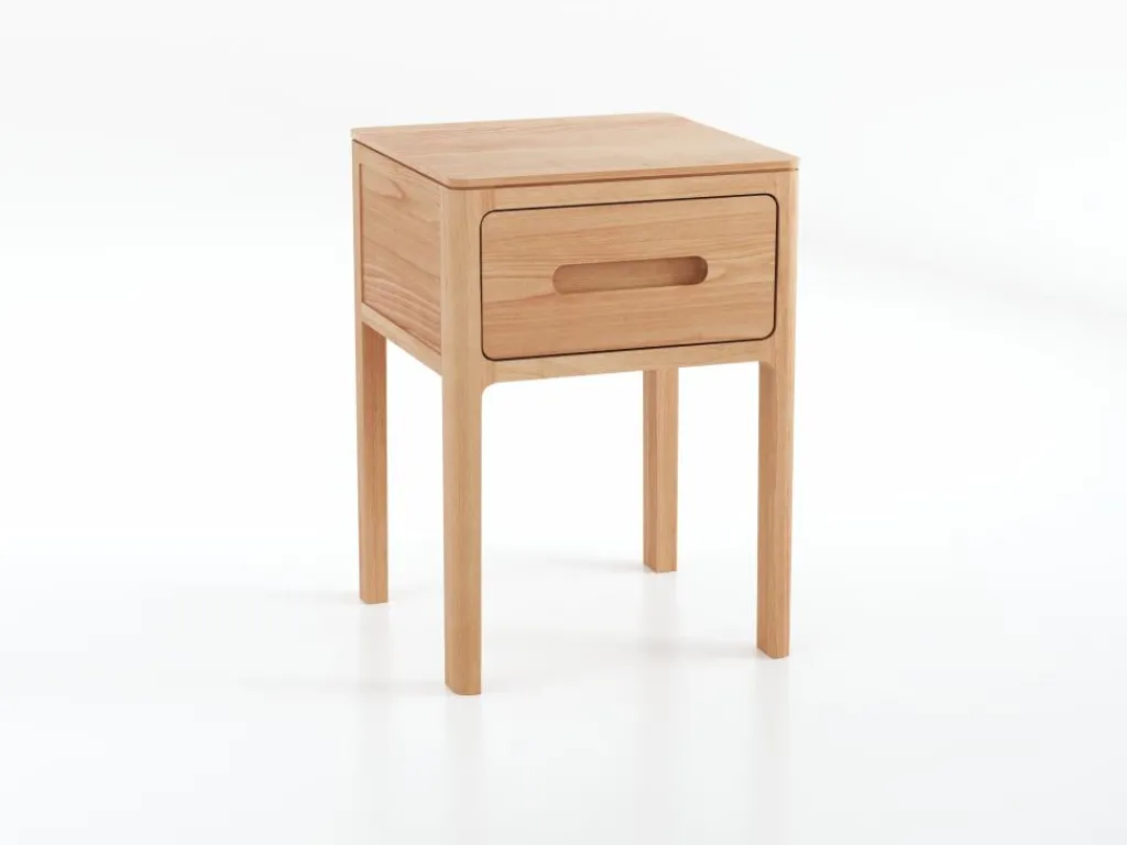 Grüne Erde Nachttische & Bettkästen^Bettkästchen Tenso, 1 Lade,