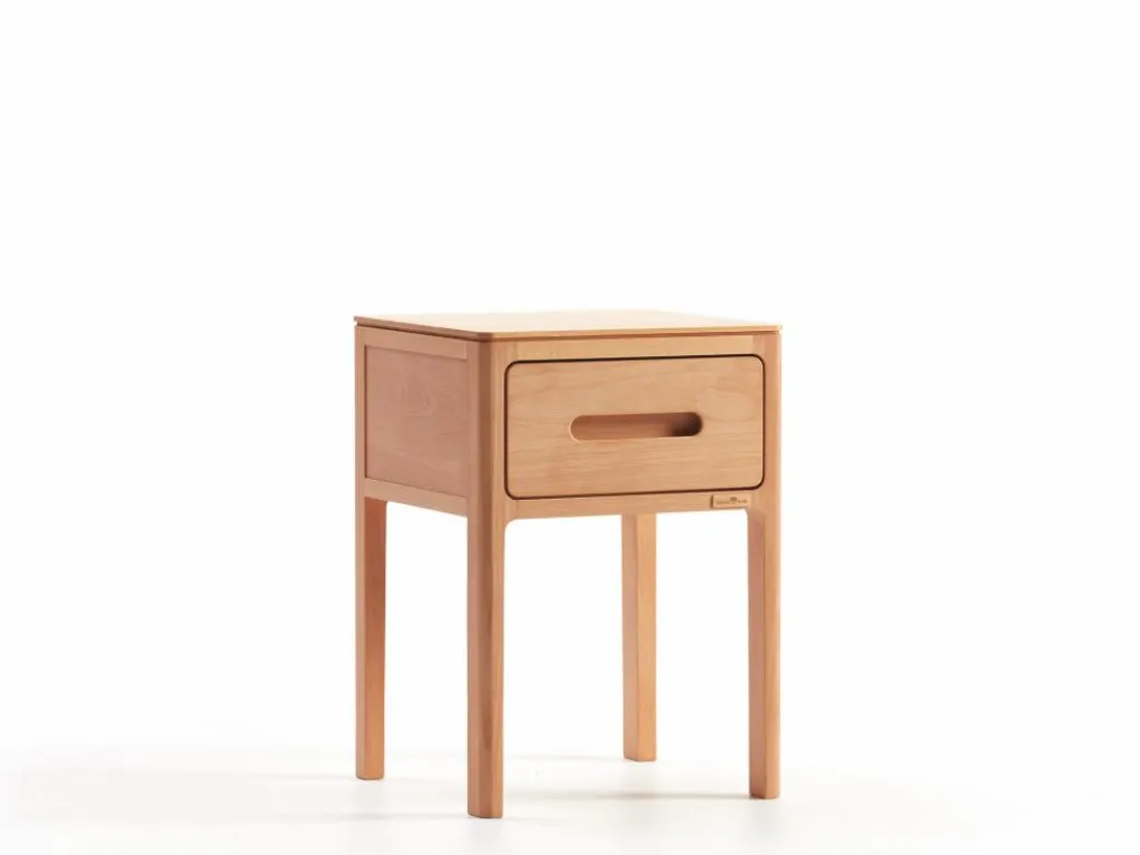 Grüne Erde Nachttische & Bettkästen^Bettkästchen Tenso, 1 Lade,