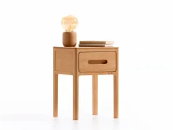 Grüne Erde Nachttische & Bettkästen^Bettkästchen Tenso, 1 Lade,