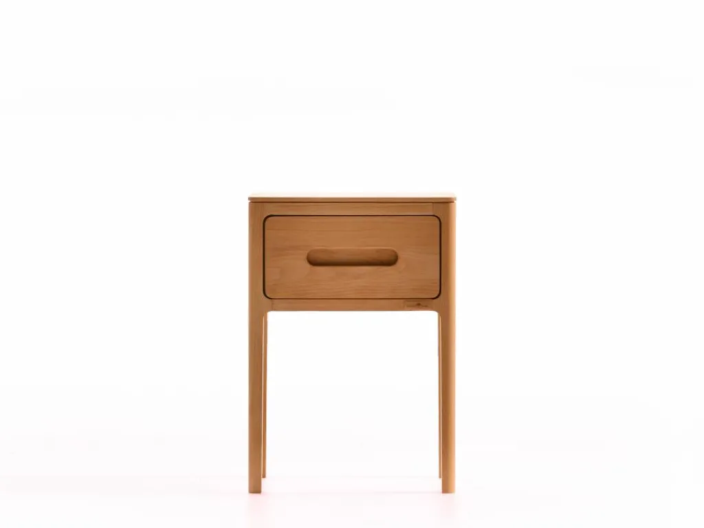 Grüne Erde Nachttische & Bettkästen^Bettkästchen Tenso, 1 Lade,