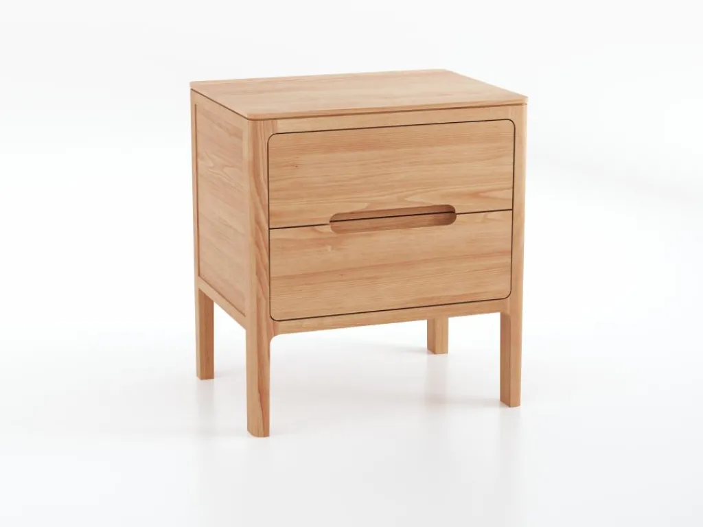 Grüne Erde Nachttische & Bettkästen^Bettkästchen Tenso, 2 Laden,