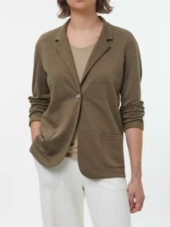 Grüne Erde Essentials|Jacken & Mäntel^Blazer aus Bio Leinen/Baumwolle, , 44, GOTS