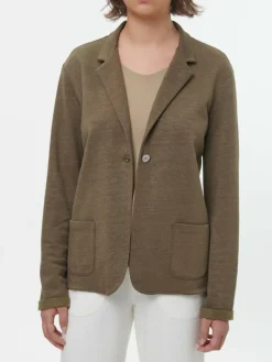 Grüne Erde Essentials|Jacken & Mäntel^Blazer aus Bio Leinen/Baumwolle, , 44, GOTS