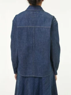 Grüne Erde Denim|Blusen^Bluse aus Bio-Baumwolle, 36 dark denim, 38, GOTS