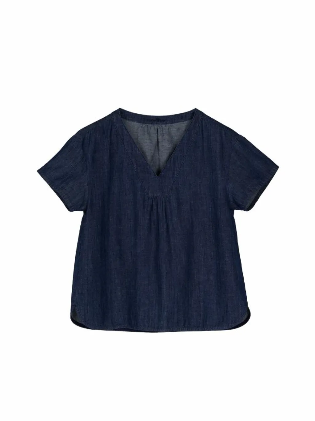 Grüne Erde Blusen^Bluse aus Bio-Baumwolle, 36 dark denim, 38, GOTS