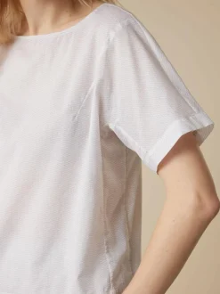 Grüne Erde Blusen^Bluse aus Bio-Baumwolle, 82 safari sprenkeldruck, 38, GOTS