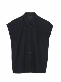 Grüne Erde Blusen^Bluse aus Bio-Baumwolle und Leinen, , 38, GOTS