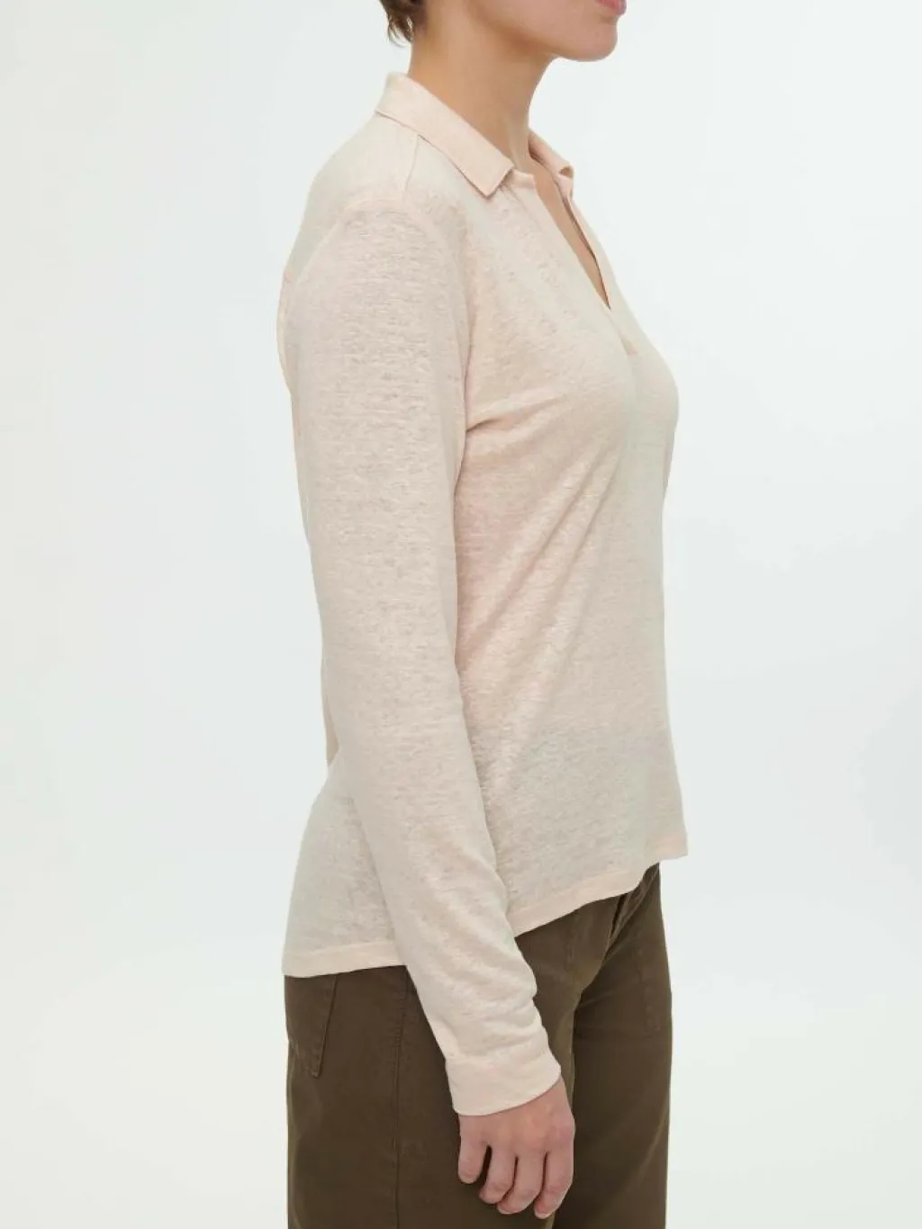 Grüne Erde Essentials|Shirts^Blusenshirt aus Bio Leinen, , 38, GOTS