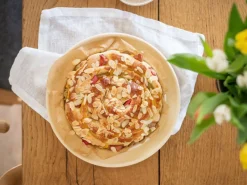 Grüne Erde Küchenaccessoires^Brotbackplatte aus Spezialkeramik, ø 30 cm, H 4 cm