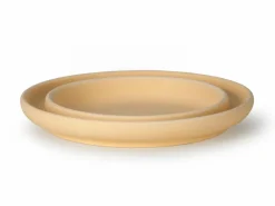 Grüne Erde Küchenaccessoires^Brotbackplatte aus Spezialkeramik, ø 30 cm, H 4 cm