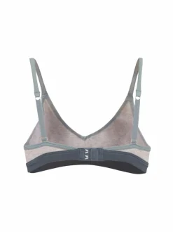 Grüne Erde Unterwäsche^Bustier, 100 % Bio Baumwolle, 04 grau melange, 85A
