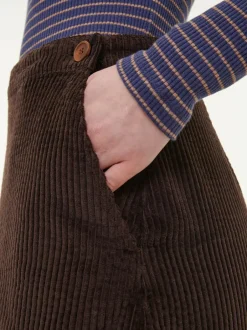 Grüne Erde Hosen, Jeans & Röcke^Cordrock aus Bio-Baumwolle, , 38, GOTS