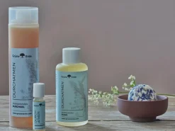 Grüne Erde Feste Kosmetik & Alles Mit Kunststofffreier Verpackung|Baden & Massage^DURCHATMEN - Badekugel Eukalyptus & Kornblume 50 g