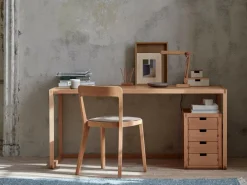 Grüne Erde Büro^Einschubschrank Quint inkl. 4 Laden, B 34 x T 60 x H 51 cm,