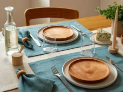 Grüne Erde Geschirr^2er Set Keramik Teller, , ø 27 cm