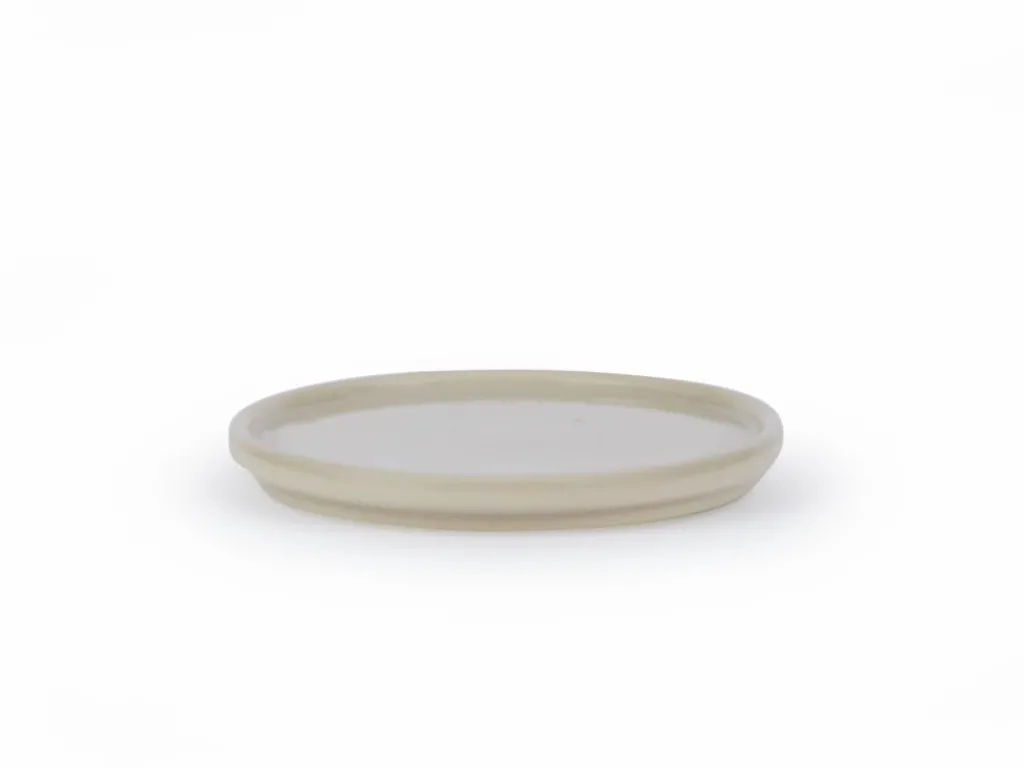 Grüne Erde Geschirr^4er Set Keramik Unterteller oder Deckel, , ø 10,5 cm