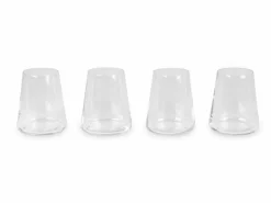 Grüne Erde Gläser, Karaffen & Kannen^6er-Set Wasser- & Saftglas Blume des Lebens, H 10 cm, ø 8,5 cm, 380 ml