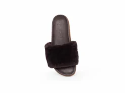 Grüne Erde Schuhe^Fellpantoffel, 100 % Leder/ 100 % Lammfell, , 41