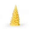 Grüne Erde Weihnachtliches Dekorieren|Kerzen Und Duftkerzen^Figurenkerze Tanne aus Bienenwachs, H 11 cm, ø 5 cm