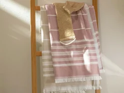 Grüne Erde Geschenke-Guide|Baden & Massage^Flachs-Massagegurt, 12,5 x 70 cm