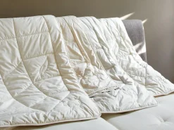 Grüne Erde Bettdecken^Ganzjahresdecke Yakhaar, 140 x 200 cm, 360 g/m2