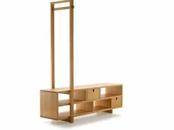 Grüne Erde Garderobe^Garderobe Valetto groß mit Bügel, 2 Laden,, B 152.9,
