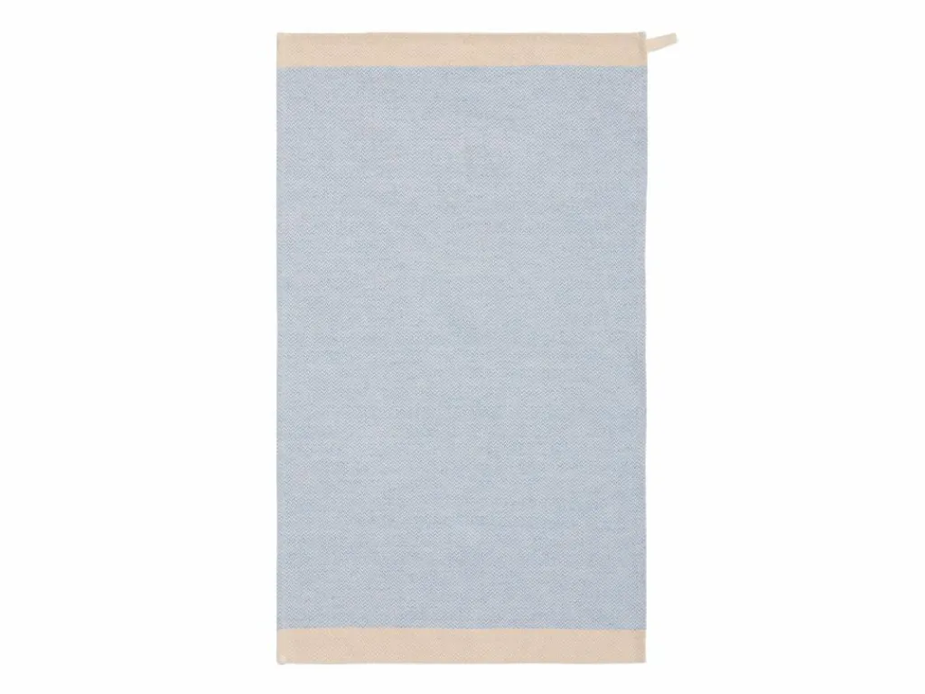 Grüne Erde Küchentextilien|Küchentextilien^Geschirrtuch Oskar, azur, 50 x 65 cm, 70 % Baumwolle/30 % Hanf, GOTS