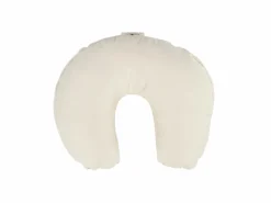 Grüne Erde Spezial- & Nackenstützkissen^Halbmond-Nackenkissen gefüllt mit Naturlatexflocken, 37 x 29 x 7 cm