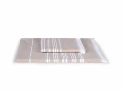 Grüne Erde Handtücher^Handtuch mit Fransen, , 50 x 100 cm, 100 % Baumwolle, GOTS