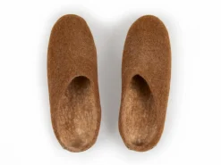 Grüne Erde Hausschuhe^Hausschuh Amale, , Größe 38/39, 100 % Schurwolle (Schaf) mit pflanzlich gegerbter Ledersohle