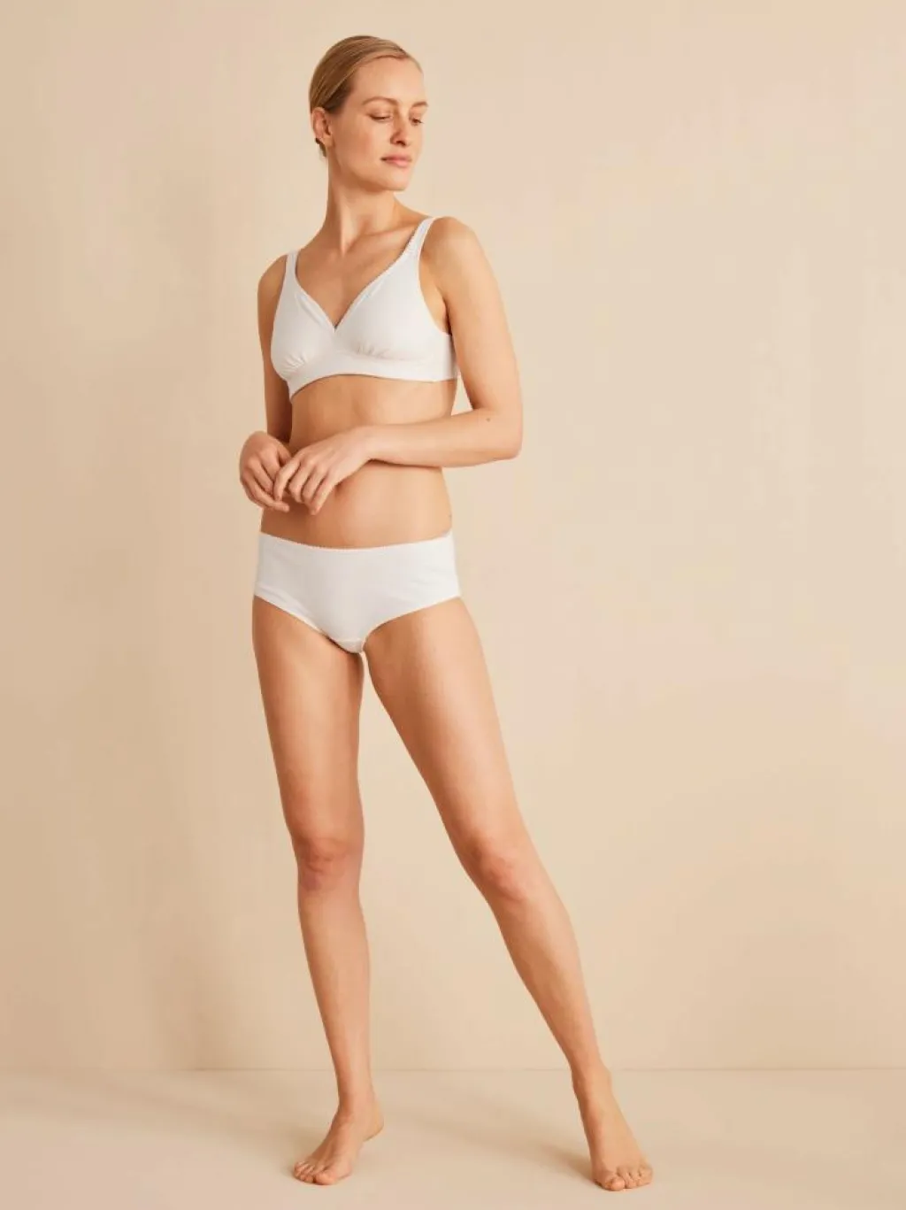 Grüne Erde Unterwäsche^Hipster, 100 % Bio Baumwolle 13 natur, S