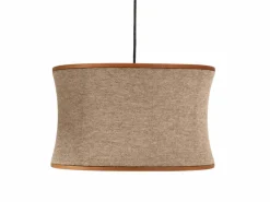 Grüne Erde Lampen & Leuchten|Lampen & Leuchten^Hängeleuchte Malla mit Schirm aus 100% Schafschurwolle, Ø 45 cm, 3D Strick Sand,