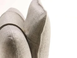 Grüne Erde Polstersessel & Hocker^Hochlehner Ketil inkl. Nackenkissen, Wollstoff Tano Natur (79),