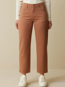 Grüne Erde Hosen, Jeans & Röcke^Hose-7/8, 100 % Bio-Baumwolle, 25 kupfer, 32, GOTS