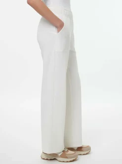 Grüne Erde Hosen, Jeans & Röcke^Hose aus Bio Baumwolle/Hanf, 11 weiß, 42, GOTS