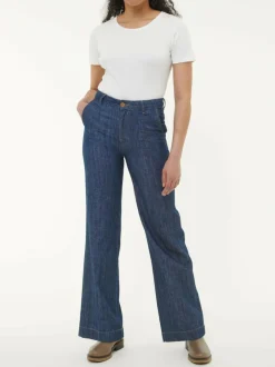 Grüne Erde Hosen, Jeans & Röcke^Hose aus Bio-Baumwolle, 36 dark denim, 38, GOTS