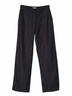 Grüne Erde Hosen, Jeans & Röcke^Hose-weites Bein, 100 % Bio-Baumwolle, 36 dark denim, 32, GOTS