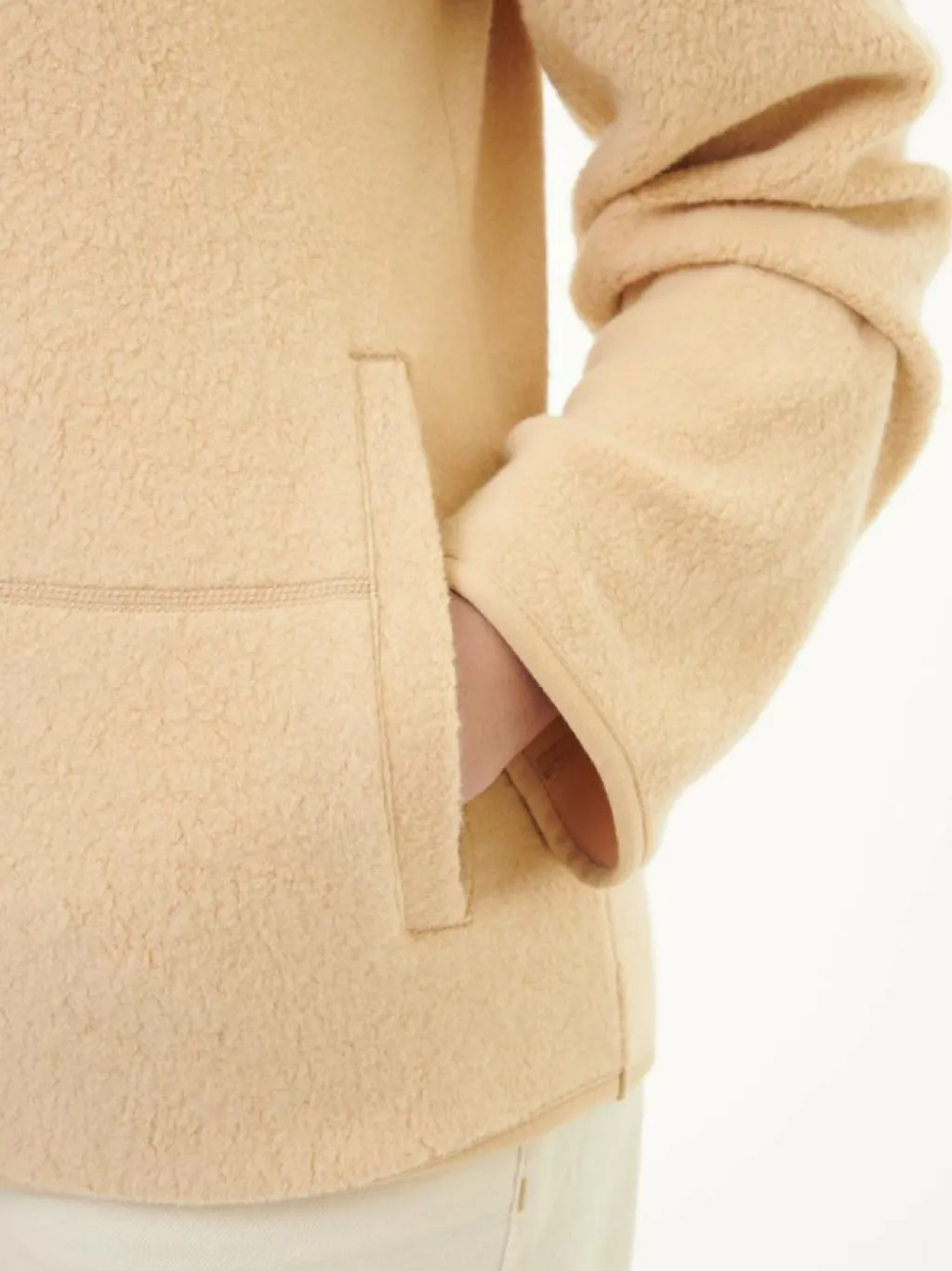 Grüne Erde Jacken & Mäntel^Jacke aus Bio-Baumwolle, 57 caramel, S, GOTS