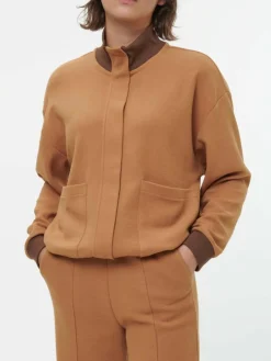 Grüne Erde Jacken & Mäntel^Jacke aus Bio-Baumwolle, 57 zimt, S, GOTS