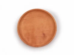 Grüne Erde Geschirr|Wohndekoration^Jausenteller, Erle geölt ø 20 cm