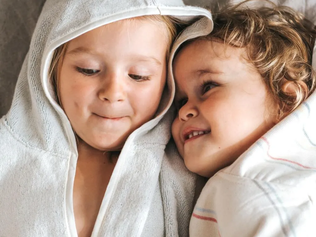 Kinder Grüne Erde Badtextilien & Pflege|Baby- Und Kinderpflege^Kinder-Poncho Wal, , 70 x 60 cm, 100 % Baumwolle, GOTS