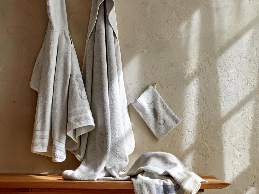 Kinder Grüne Erde Badtextilien & Pflege|Baby- Und Kinderpflege^Kinder-Waschhandschuh Seepferdchen, , 17 x 24 cm, 100 % Baumwolle, GOTS